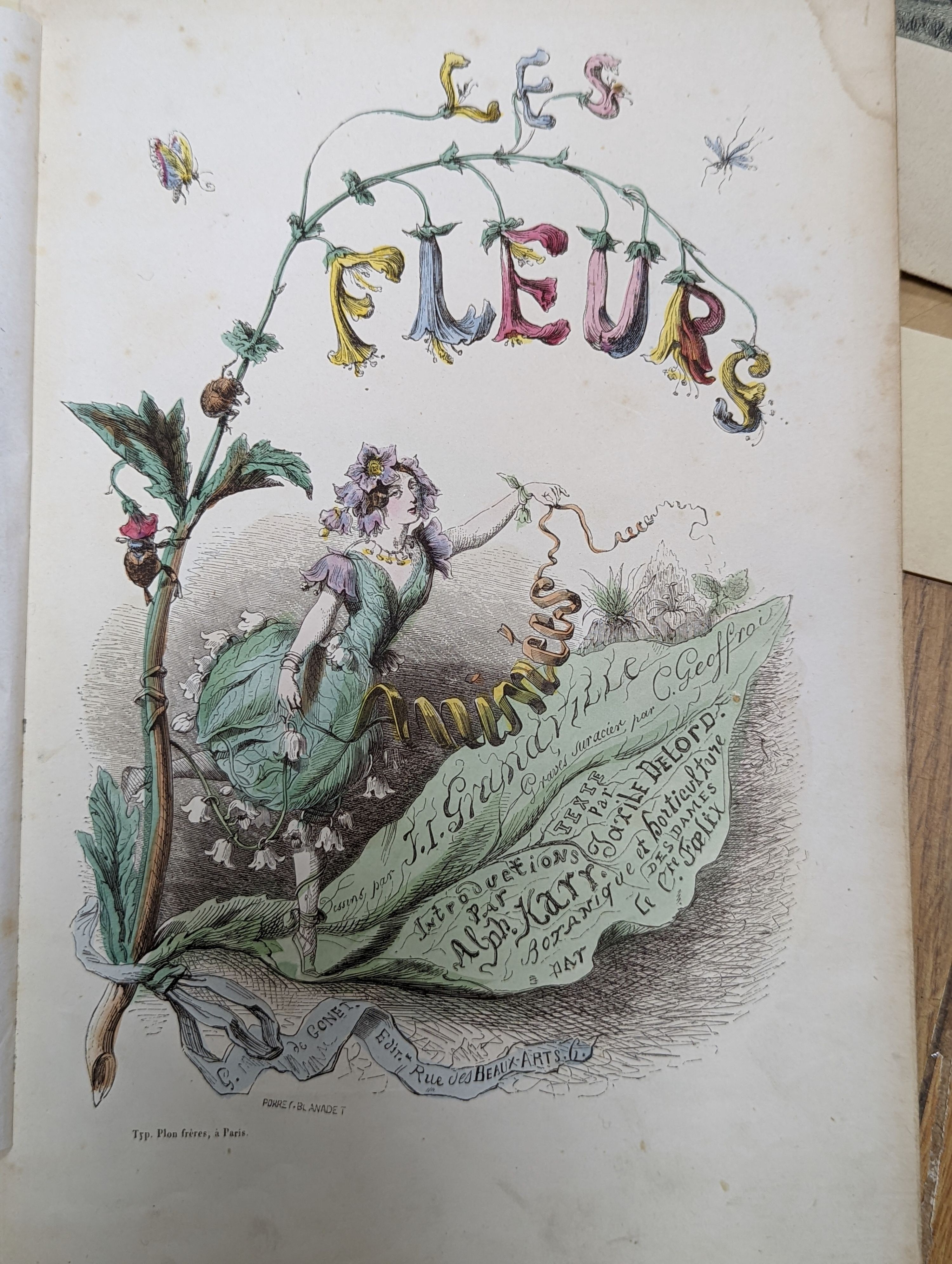 A folio of assorted antique prints